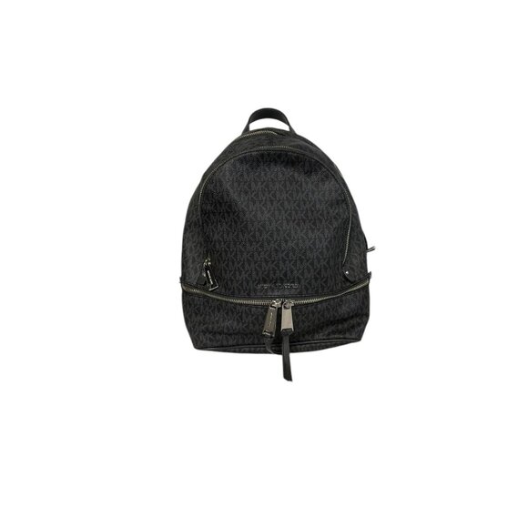 Michael Kors Signature Rhea Zip Medium Backpack - Black main image 12